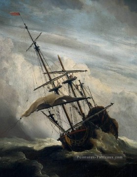 ShipDet marine Willem van de Velde le Jeune Peinture à l'huile